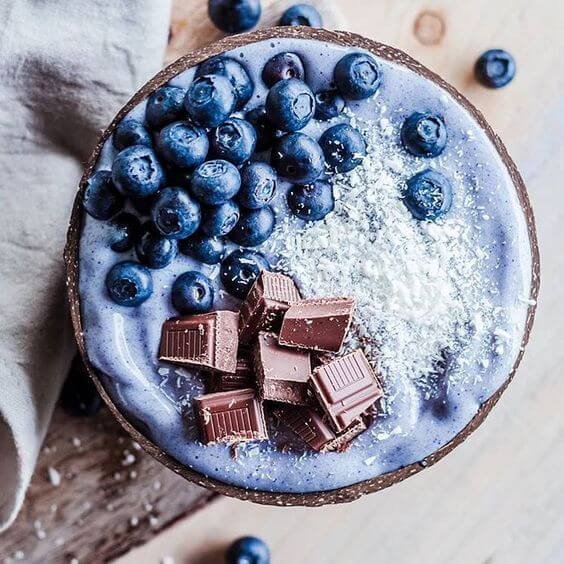blue bowl