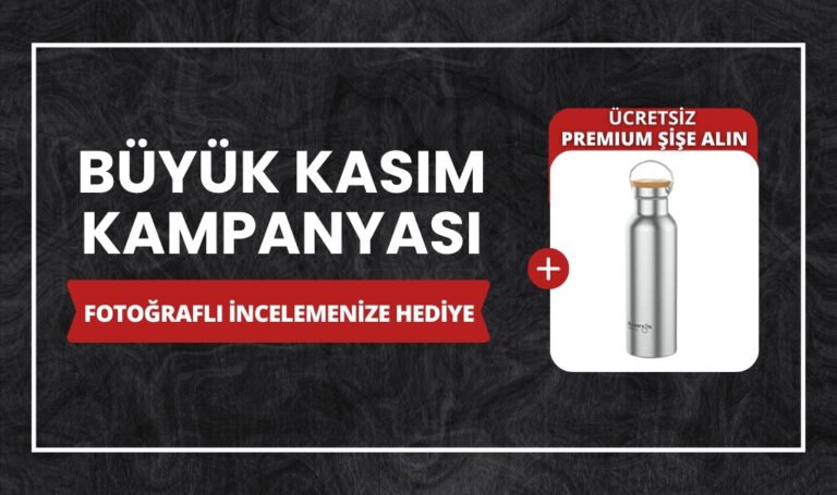 Kuvings Premium Şişe Hediye Kampanyası
