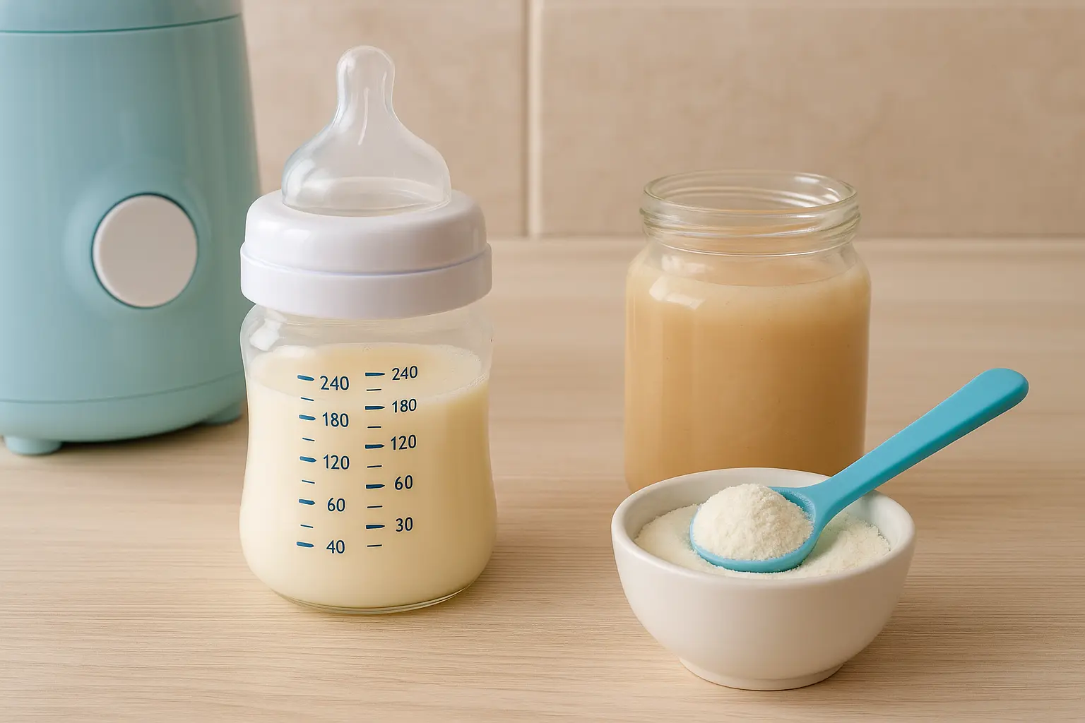 Blender ile Bebek Maması Nasıl Hazırlanır?