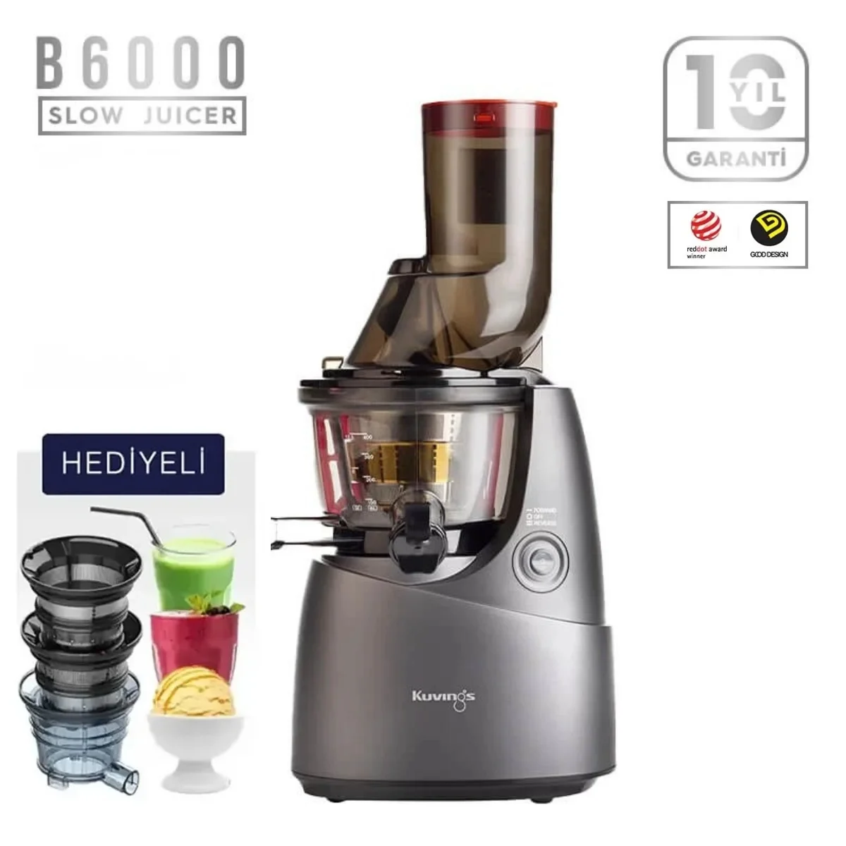 b6000thumb B6000 Slow Juicer - Görsel 1