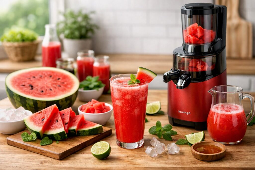 Evde karpuz suyu yapmanın avantajları nelerdir?