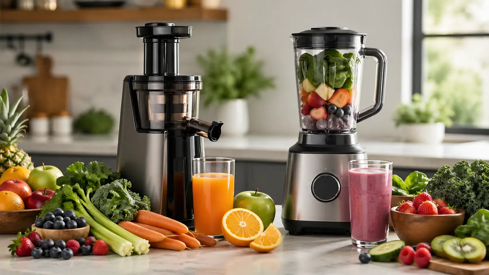 Slow Juicer mı, Blender mı? Hangisi Sizin İçin Doğru Seçim
