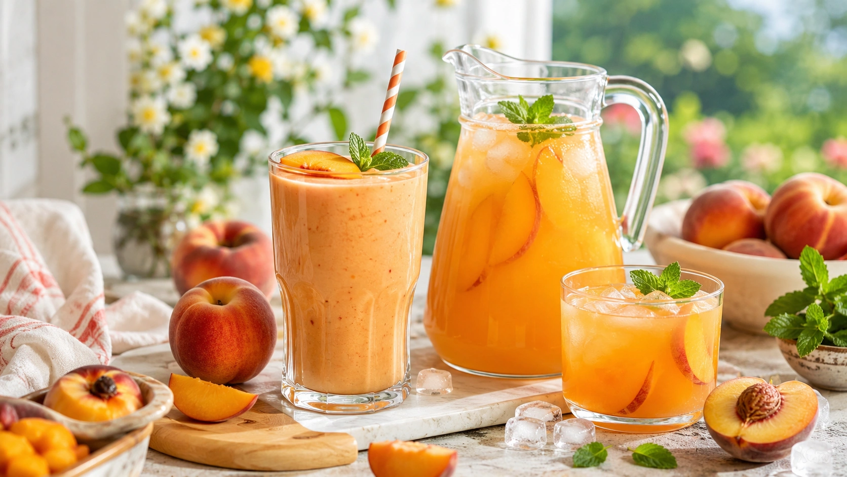 Şeftali Smoothie Tarifi