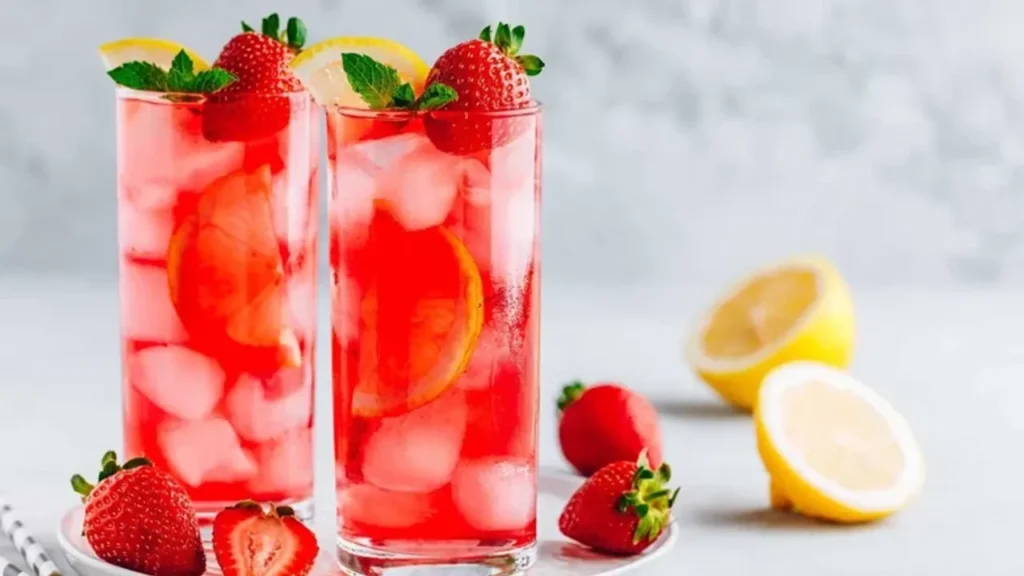Çilekli Limonata Tarifi
