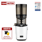 [YENİ] AUTO8 Hands-Free Slow Juicer WHITE [OUTLET]